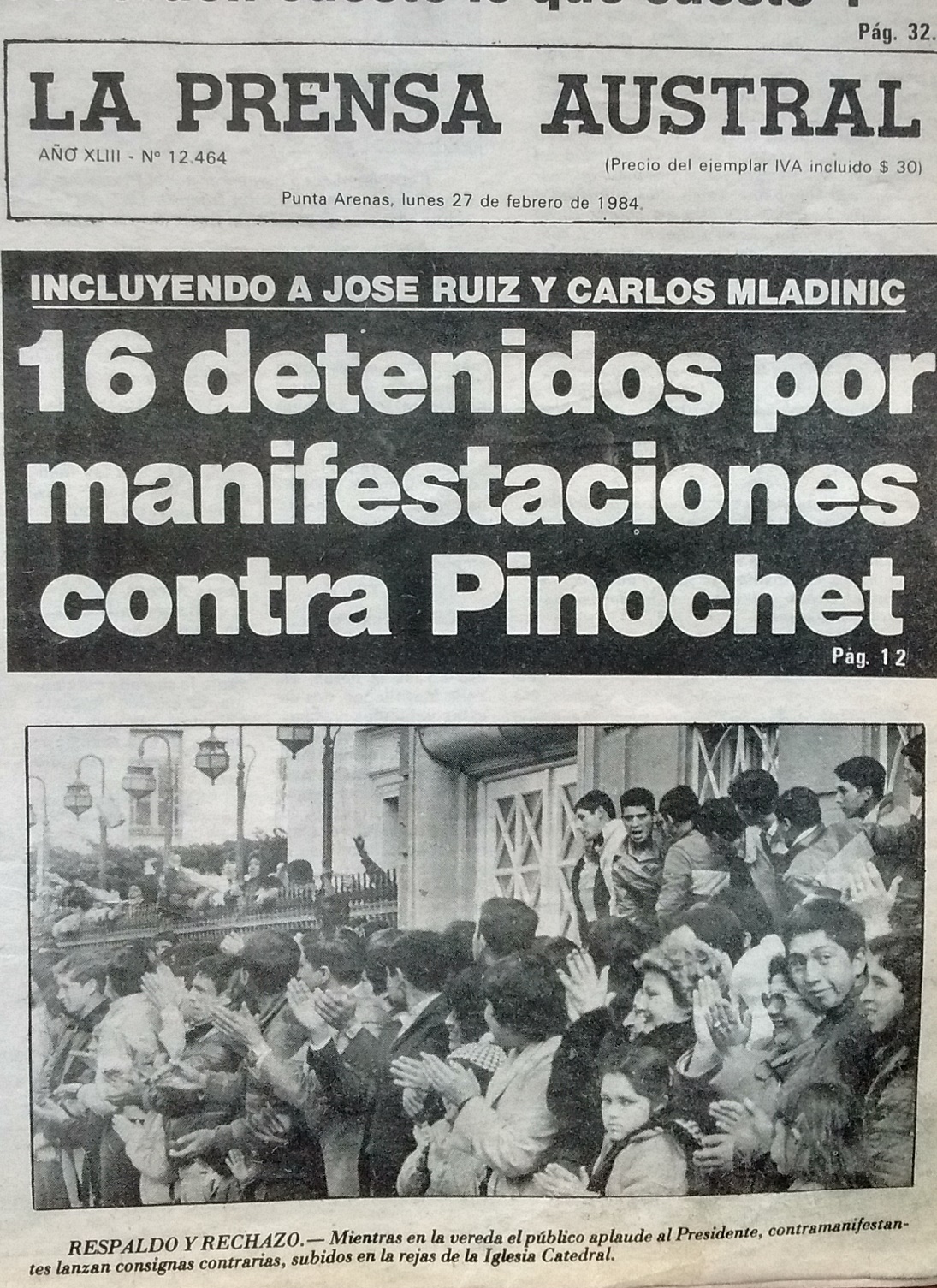Este 26 de febrero se conmemora un nuevo aniversario del Puntarenazo