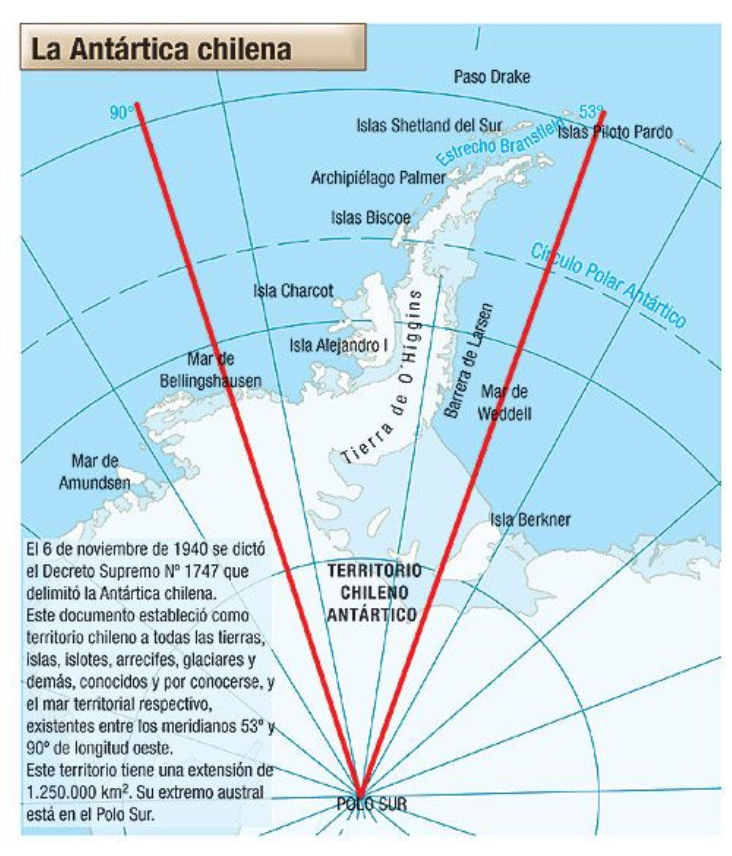 Chile presenta ante Naciones Unidas su Plataforma Continental Extendida al oeste de la Península Antártica