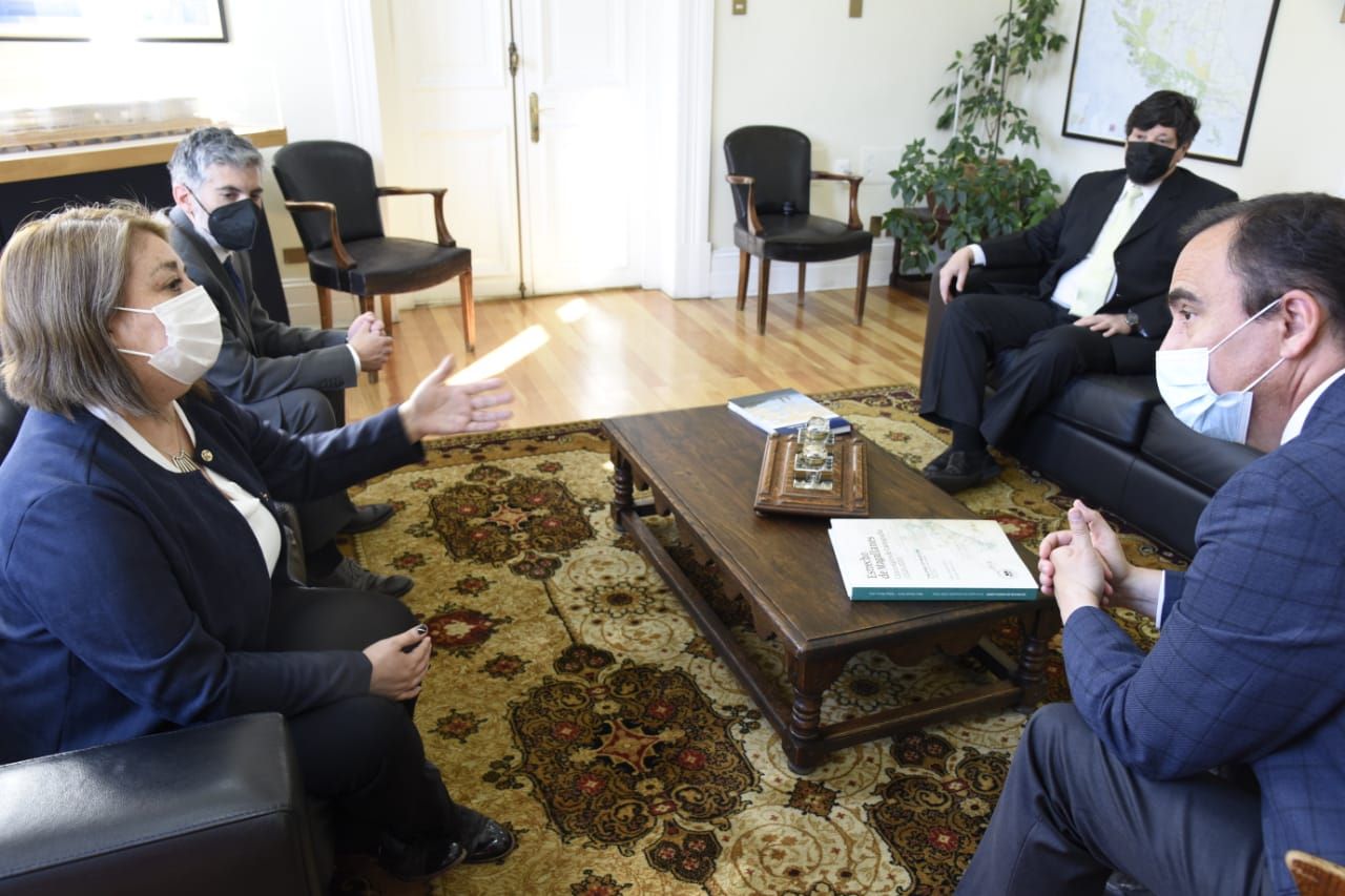 Dirigentes del Sindicato de Profesionales de ENAP Magallanes plantean al Gobernador Jorge Flies, propuestas colaborativas para avanzar en desarrollo del hidrógeno verde
