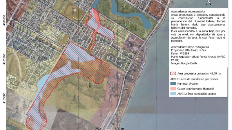 Movimiento Ciudadano ProVerde de Magallanes solicita proteger cauce que alimenta al Humedal del Parque María Behety