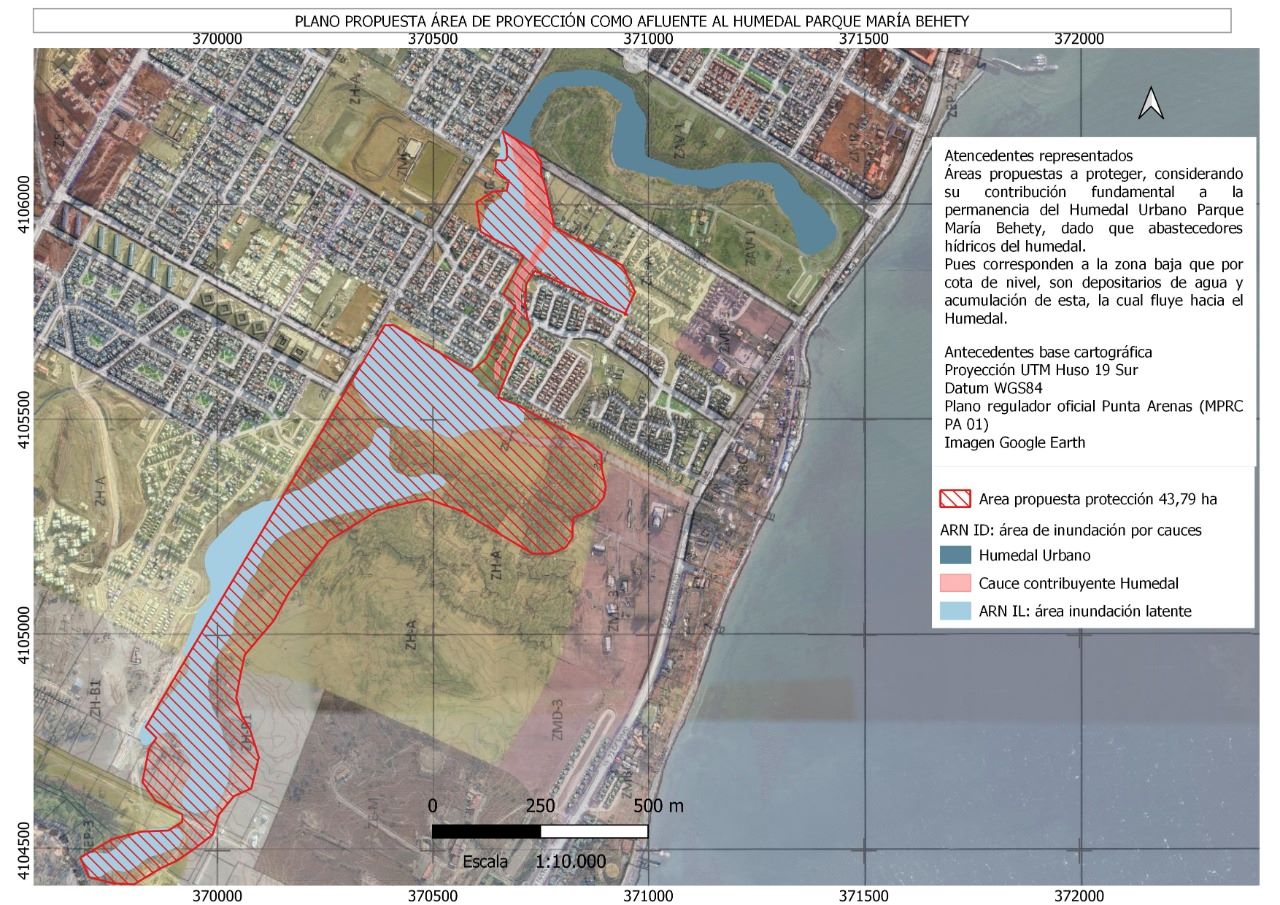 Movimiento Ciudadano ProVerde de Magallanes solicita proteger cauce que alimenta al Humedal del Parque María Behety