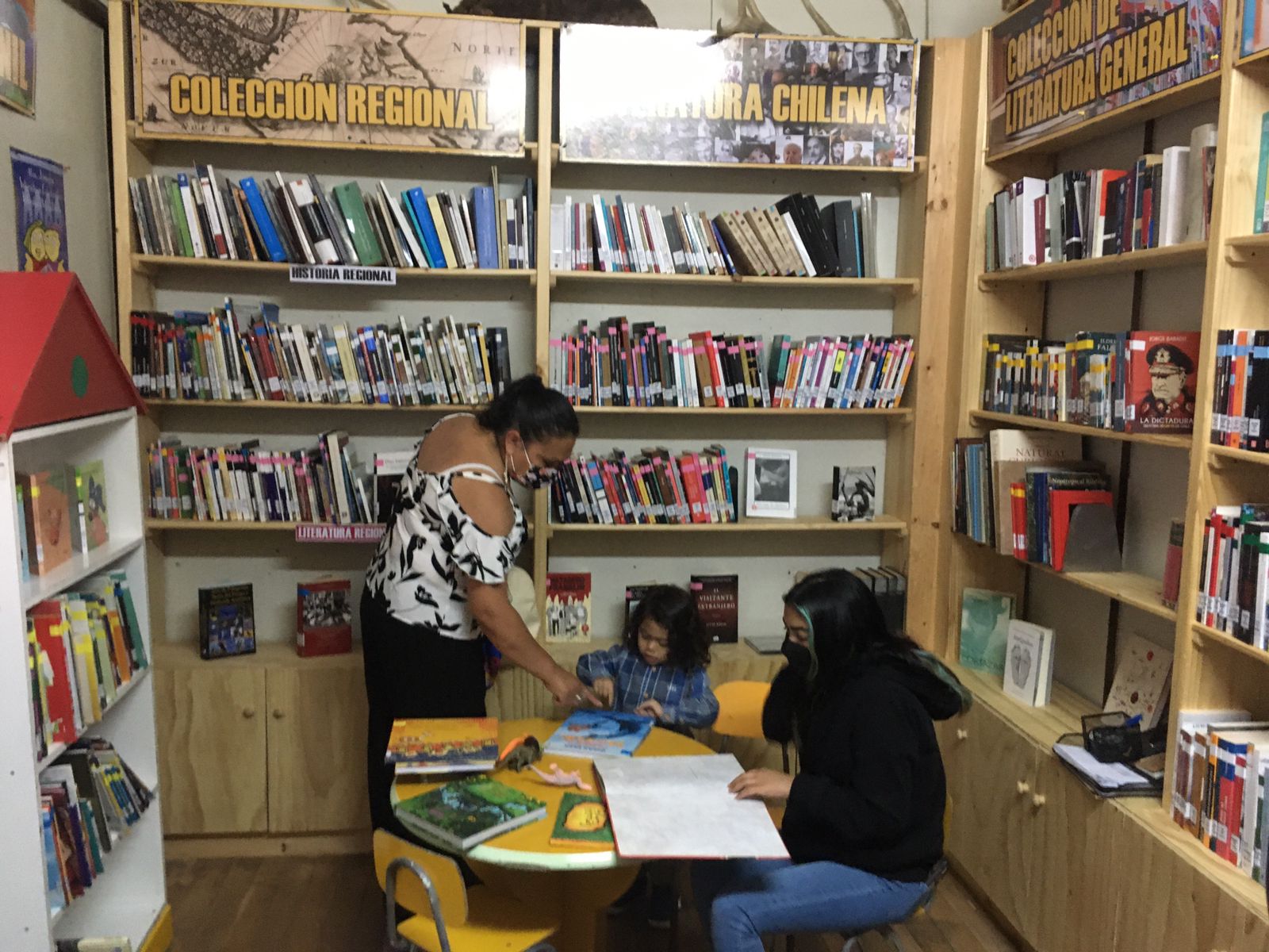 Servicio Nacional del Patrimonio Cultural instala punto de Biblioteca Pública en Museo de Historia Natural de Río Seco