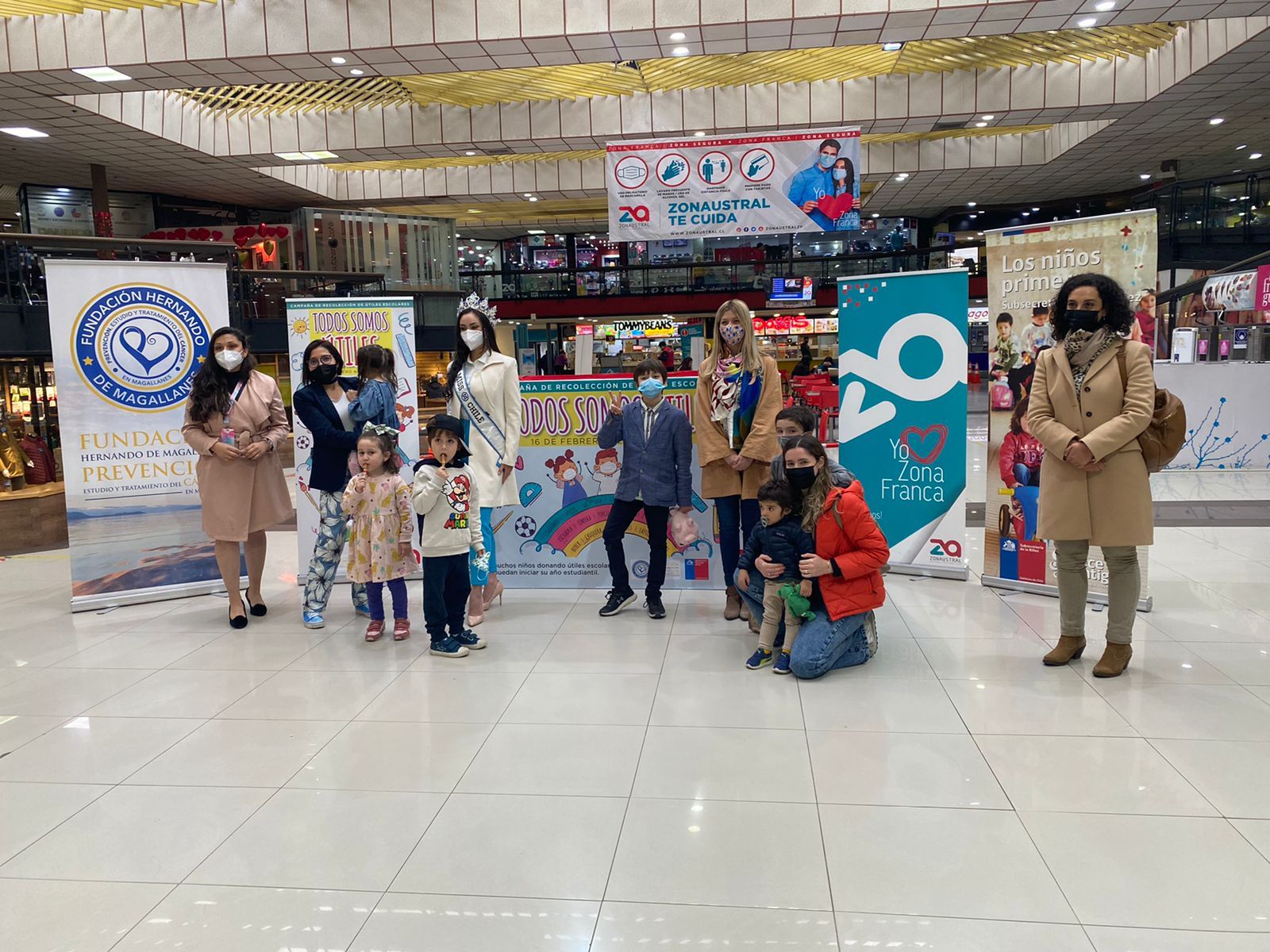 Zona Franca de Punta Arenas lanzó campaña “Todos somos útiles”, para recolectar artículos escolares para niños magallánicos de sectores vulnerables