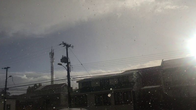 Chubascos débiles y vientos hasta 100 kmh se pronostican hoy en la región de Magallanes