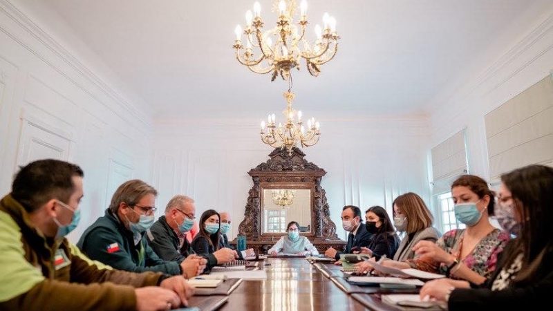 Delegada Presidencial Luz Bermúdez preside reunión de coordinación sobre pasos fronterizos