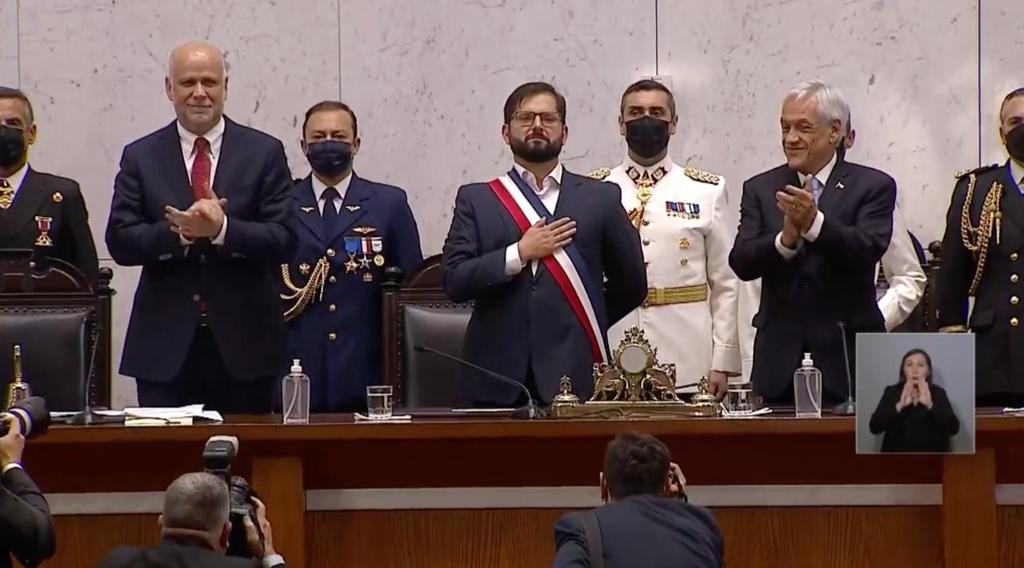 Asume el nuevo Presidente de la República, el magallánico Gabriel Boric Font