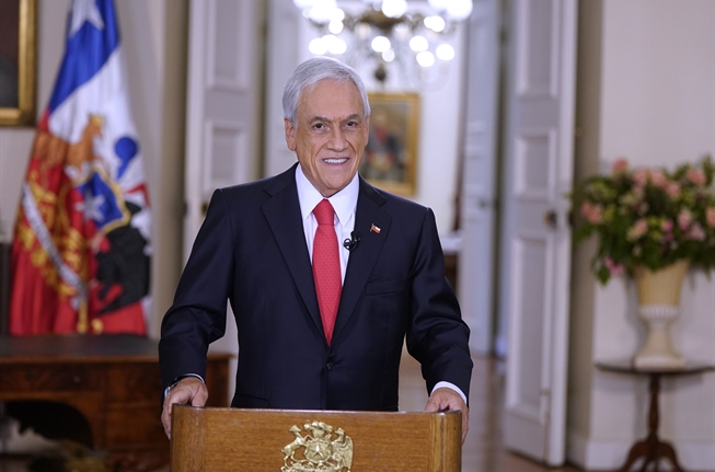 Presidente Sebastián Piñera presentó última cuenta pública de su gestión