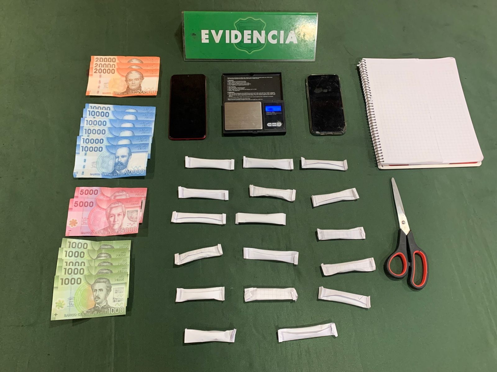 Dos detenidos por tráfico de drogas