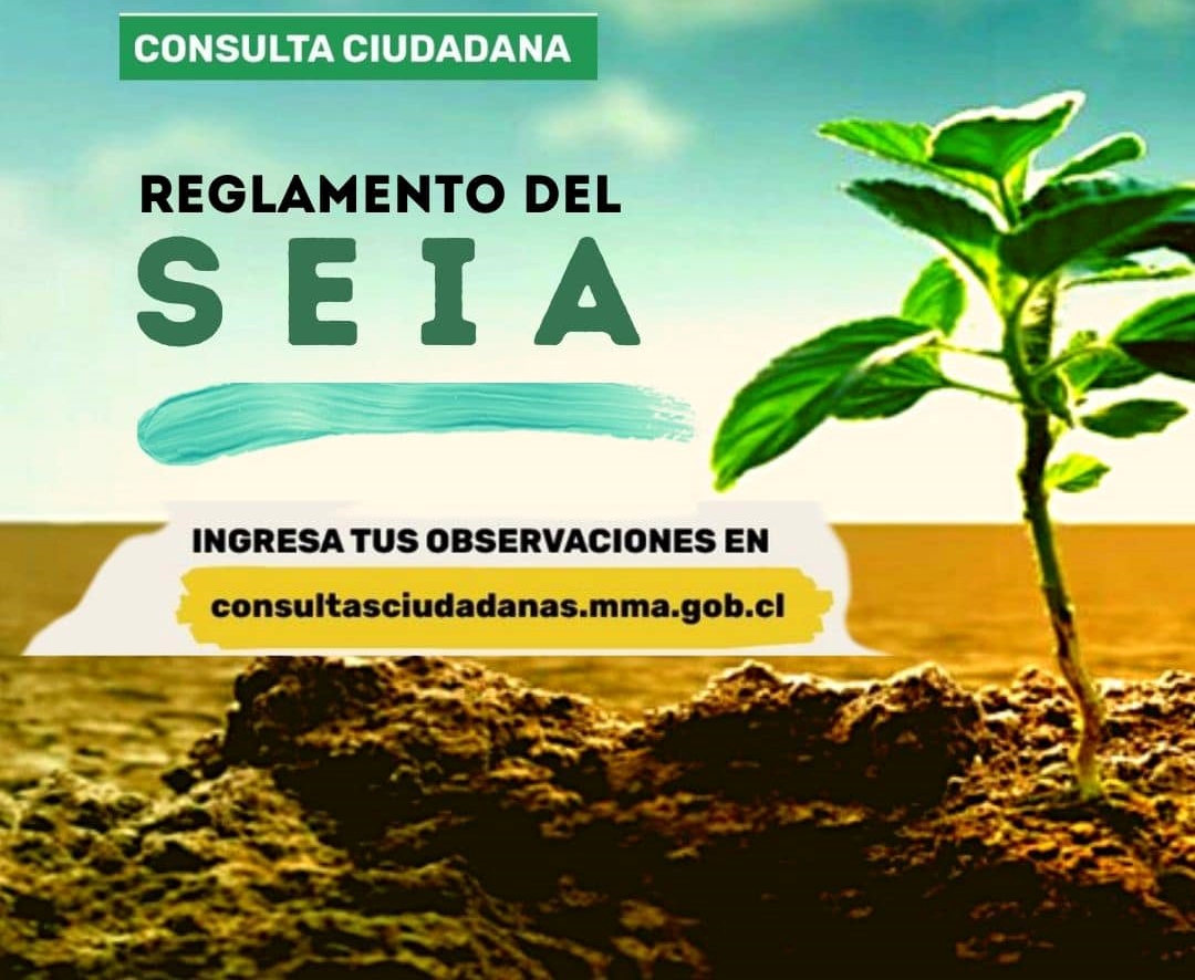 Se invita a revisar propuesta que modifica el reglamento del Sistema de Evaluación de Impacto Ambiental