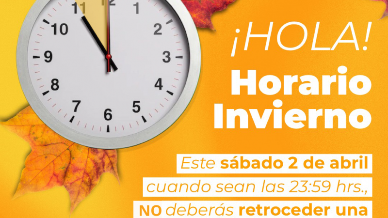 Secretaría Regional de Energía de Magallanes, recuerda a la ciudadanía que la región este sábado mantiene su horario actual