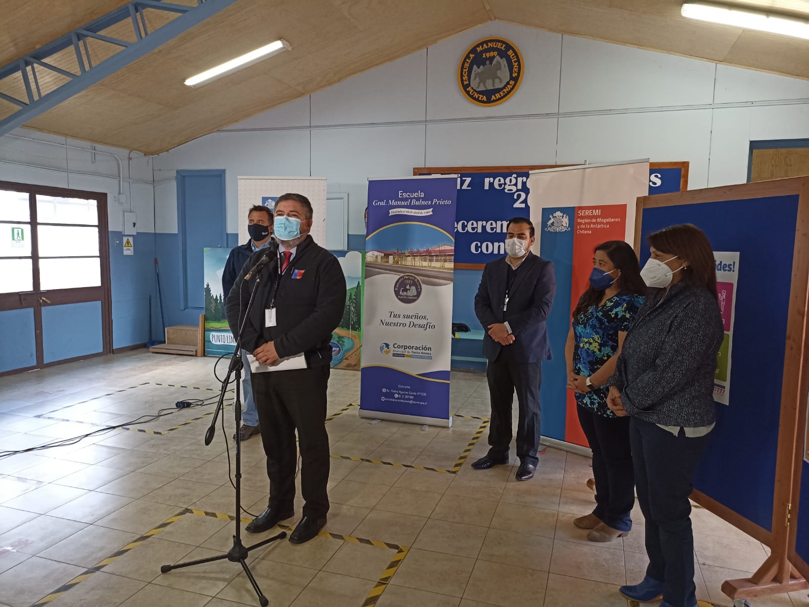 Seremi de Salud acompaña y orienta sobre protocolos sanitarios en los establecimientos educacionales