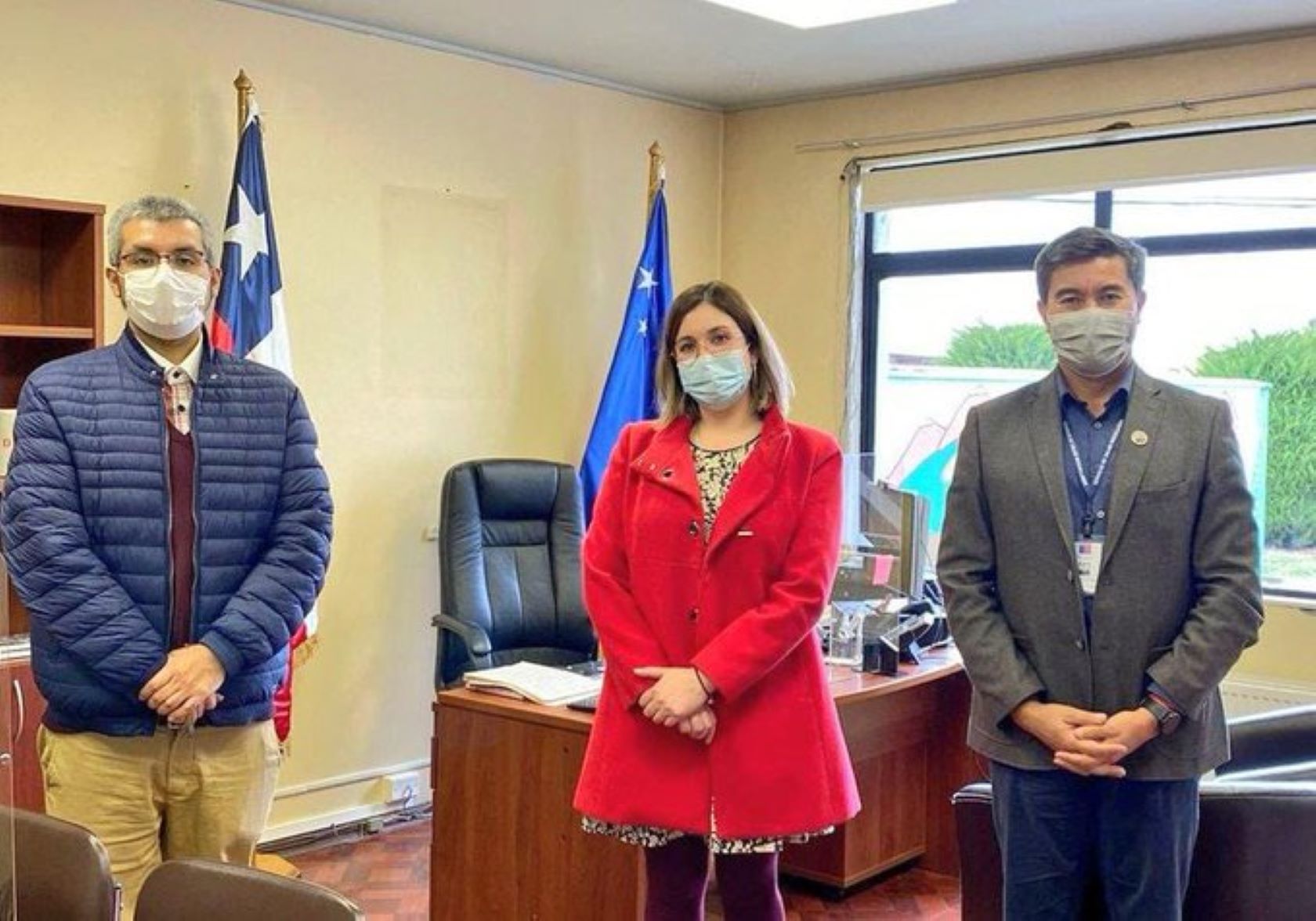 Autoridades de Salud visitaron a la nueva Delegada Presidencial Provincial de Tierra del Fuego