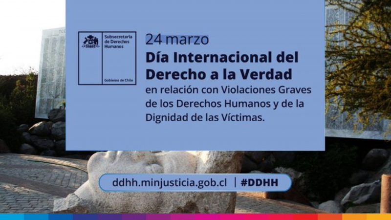 Ayer 24 de marzo se conmemoró el Día Internacional del Derecho a la Verdad