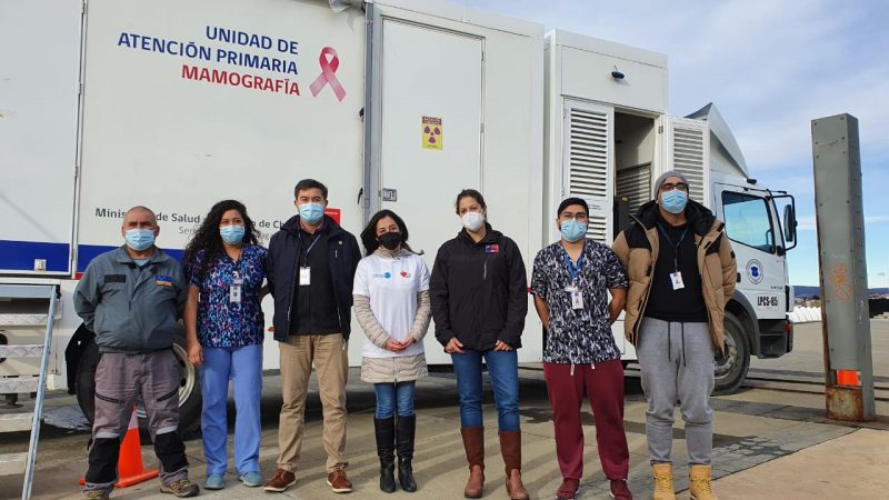 Mamógrafo Móvil estuvo presente en cierre Mes de la Mujer en Punta Arenas