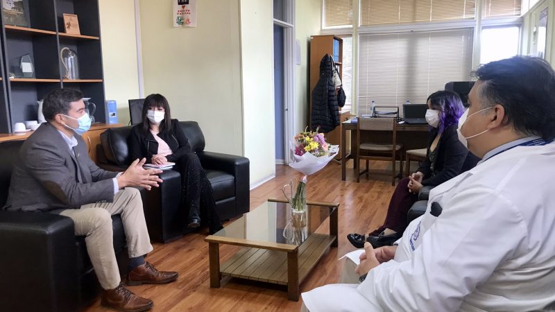 Delegada Provincial de Ultima Esperanza se reúne con autoridades de Salud en Puerto Natales