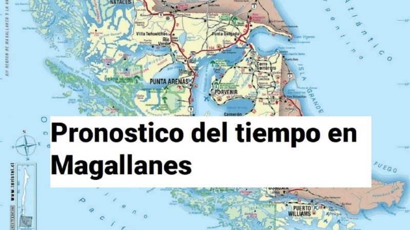 Chubascos débiles pronostican este viernes 25 de marzo en Magallanes