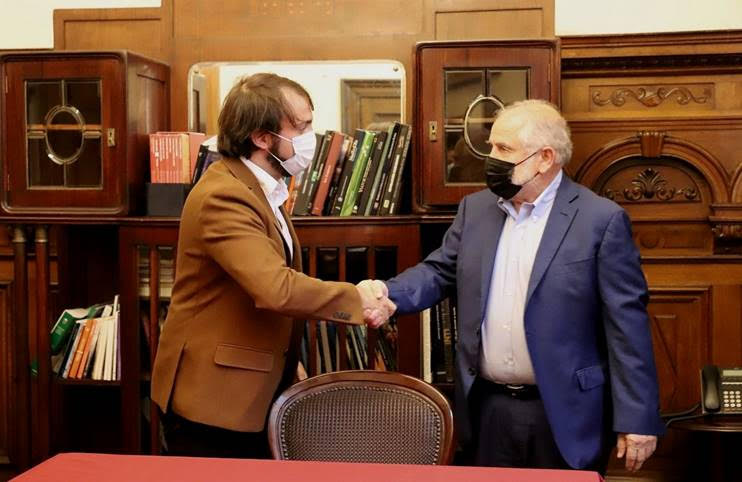 Ministro de Vivienda y Urbanismo Carlos Montes se reune con alcaldes de Valparaíso y Viña del Mar