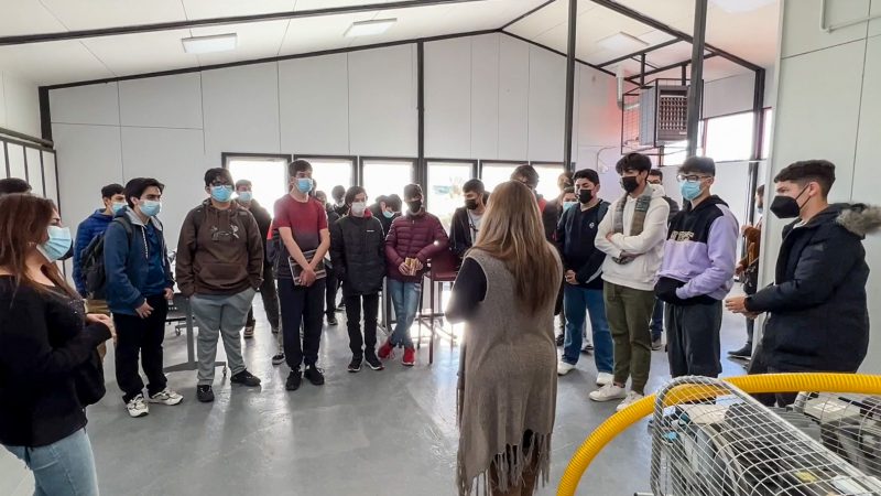 Visita de estudiantes del Instituto Don Bosco de Punta Arenas a Sede del CFT en Porvenir