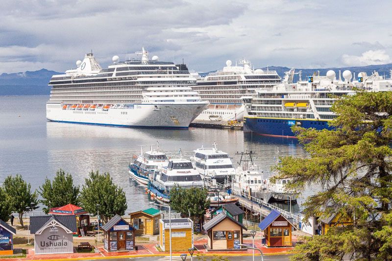 La temporada de cruceros 2021-2022 en el puerto de Ushuaia, cerró con más de 200 recaladas