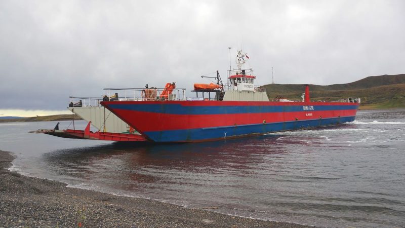 SEREMI de Transportes Rodrigo Hernández anuncia llamado a licitación a operadores de transporte marítimo para servicio de cruce en canal Fitz Roy