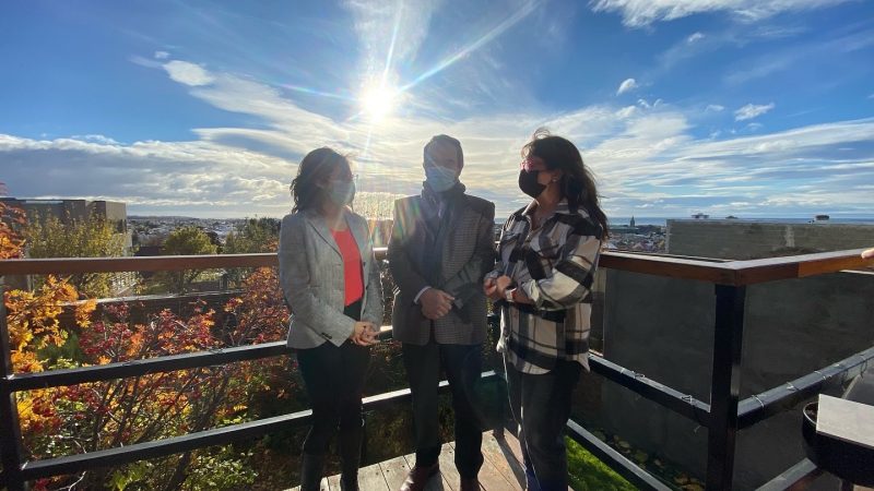 Delegada presidencial visita hostal Buena Vista e invita a las pymes regionales a conocer el programa económico