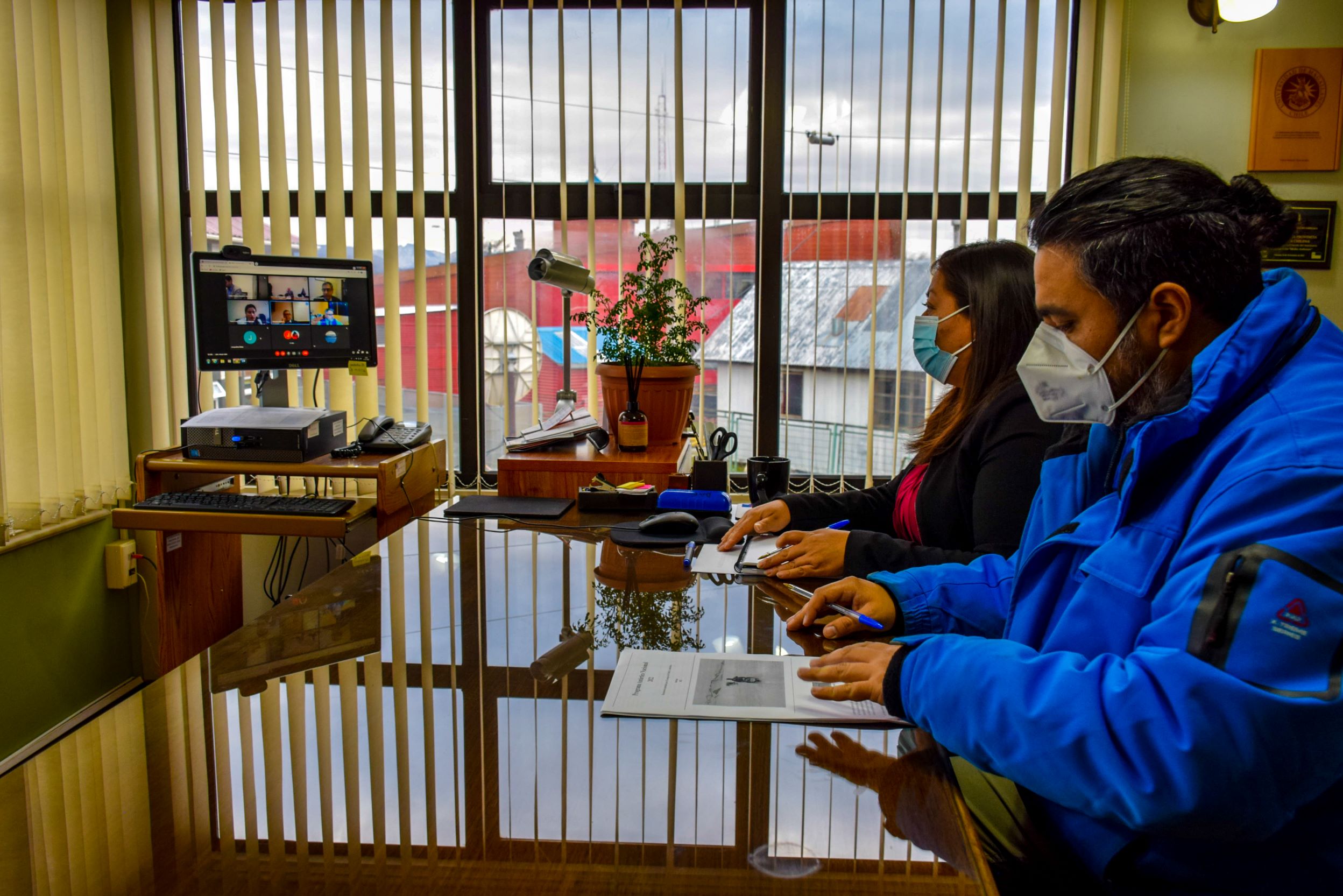Delegada Presidencial de la Provincia Antártica María Luisa Muñoz participa en reunión de Plan Estratégico Antártico