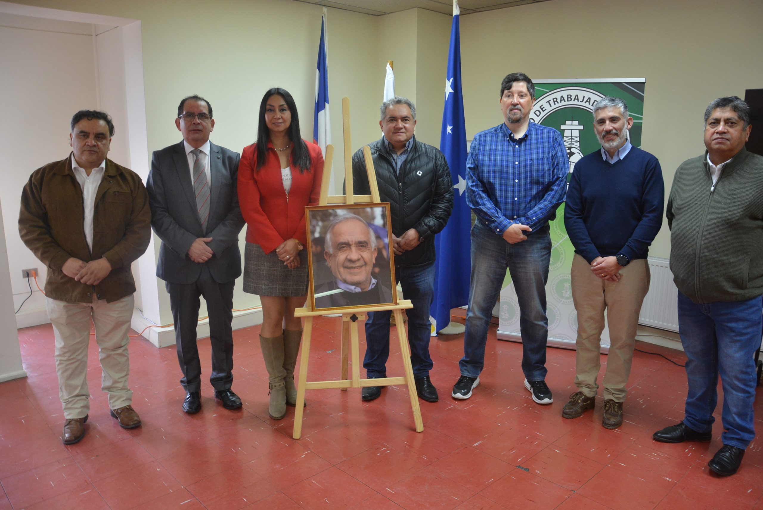 Sindicato de Trabajadores de Enap Magallanes inauguró salón en honor a José Maldonado Q.E.P.D.