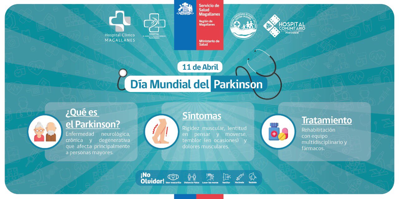 Hoy 11 de abril es el Día Mundial del Parkinson