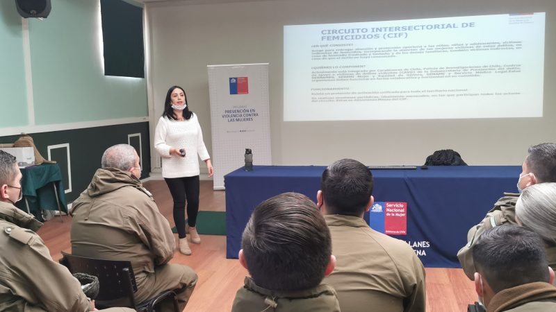 SernamEG Magallanes especializa a Carabineros en técnicas de Primera Acogida para abordar violencia de género