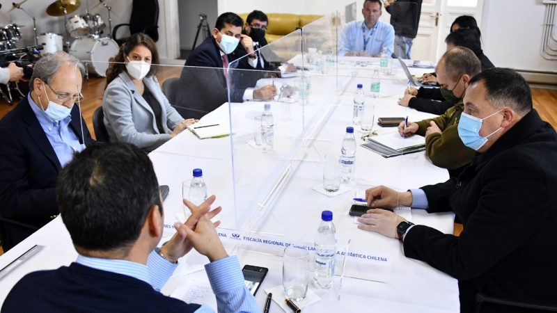 Autoridades coordinan esfuerzos en torno a la seguridad,  prevención y persecución penal en Punta Arenas