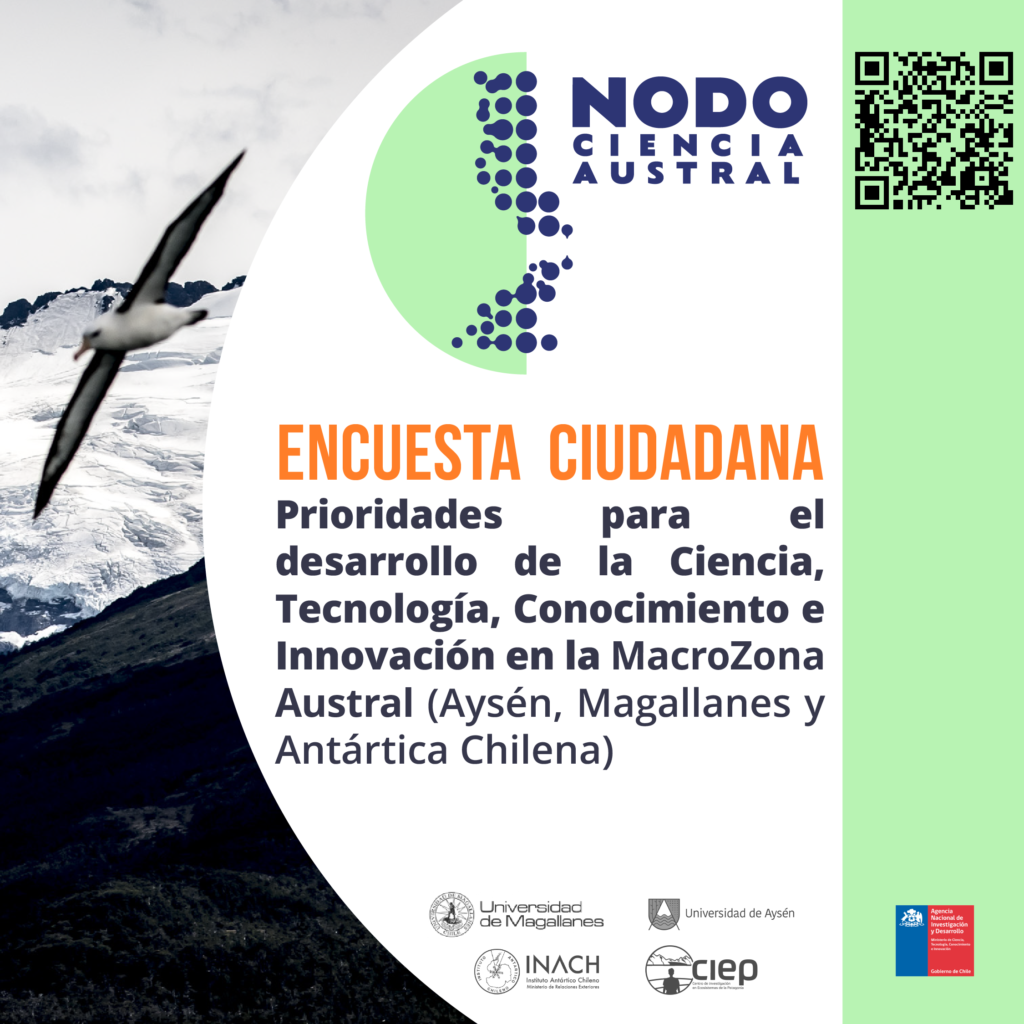 Lanzan primera encuesta ciudadana sobre percepción social de la ciencia para Aysén y Magallanes