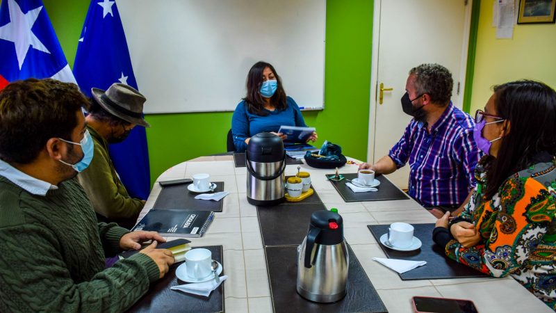 Delegada Presidencial María Luisa Muñoz analiza iniciativas de conservación en la Provincia Antártica Chilena