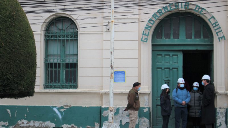 MOP y Gobierno Regional de Magallanes realizan acciones conjuntas para evaluación de daños tras incendio de Prefectura de Carabineros de Punta Arenas