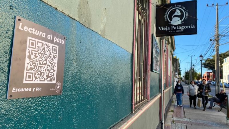 Vieja Patagonia impulsa iniciativa “Lectura al paso” mediante código QR