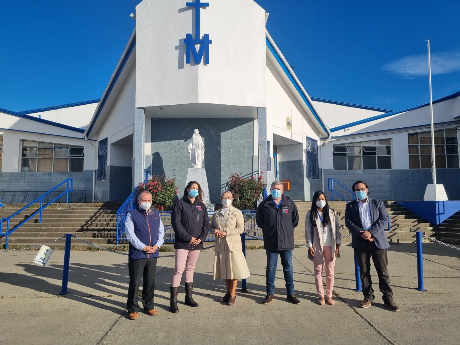 SEREMI de Salud acompaña Cuadrillas Sanitarias en intervención en Escuela La Milagrosa de Punta Arenas