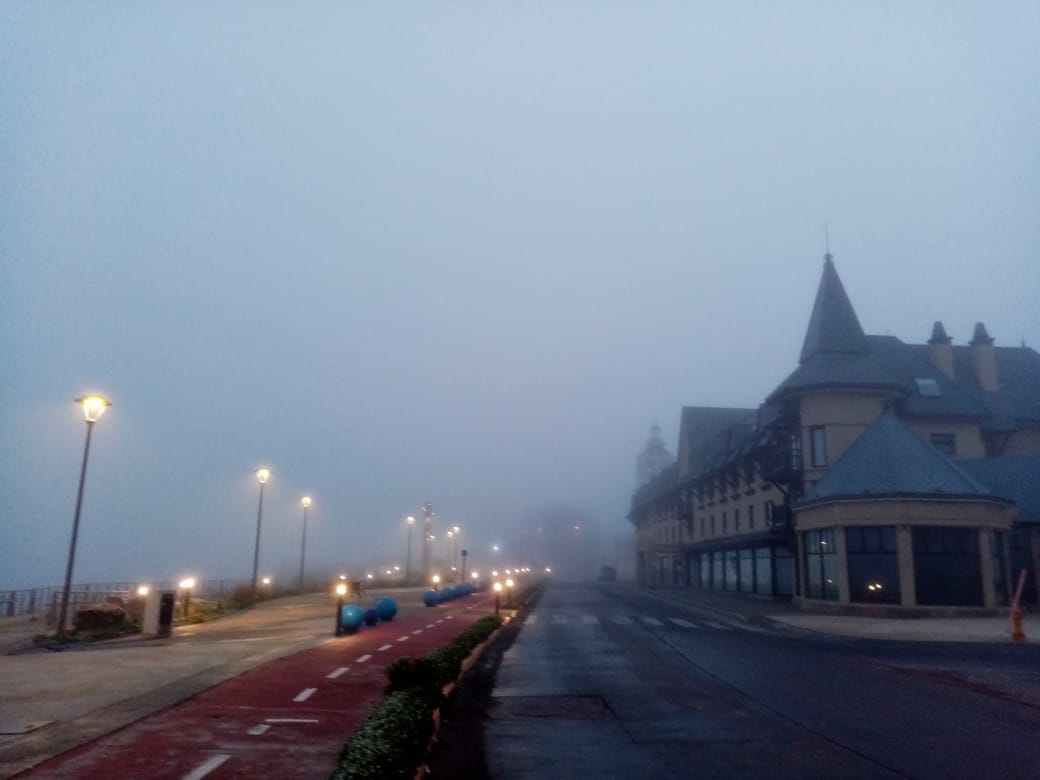 Neblina y vientos débiles se pronostican hoy martes 17 de mayo en Magallanes