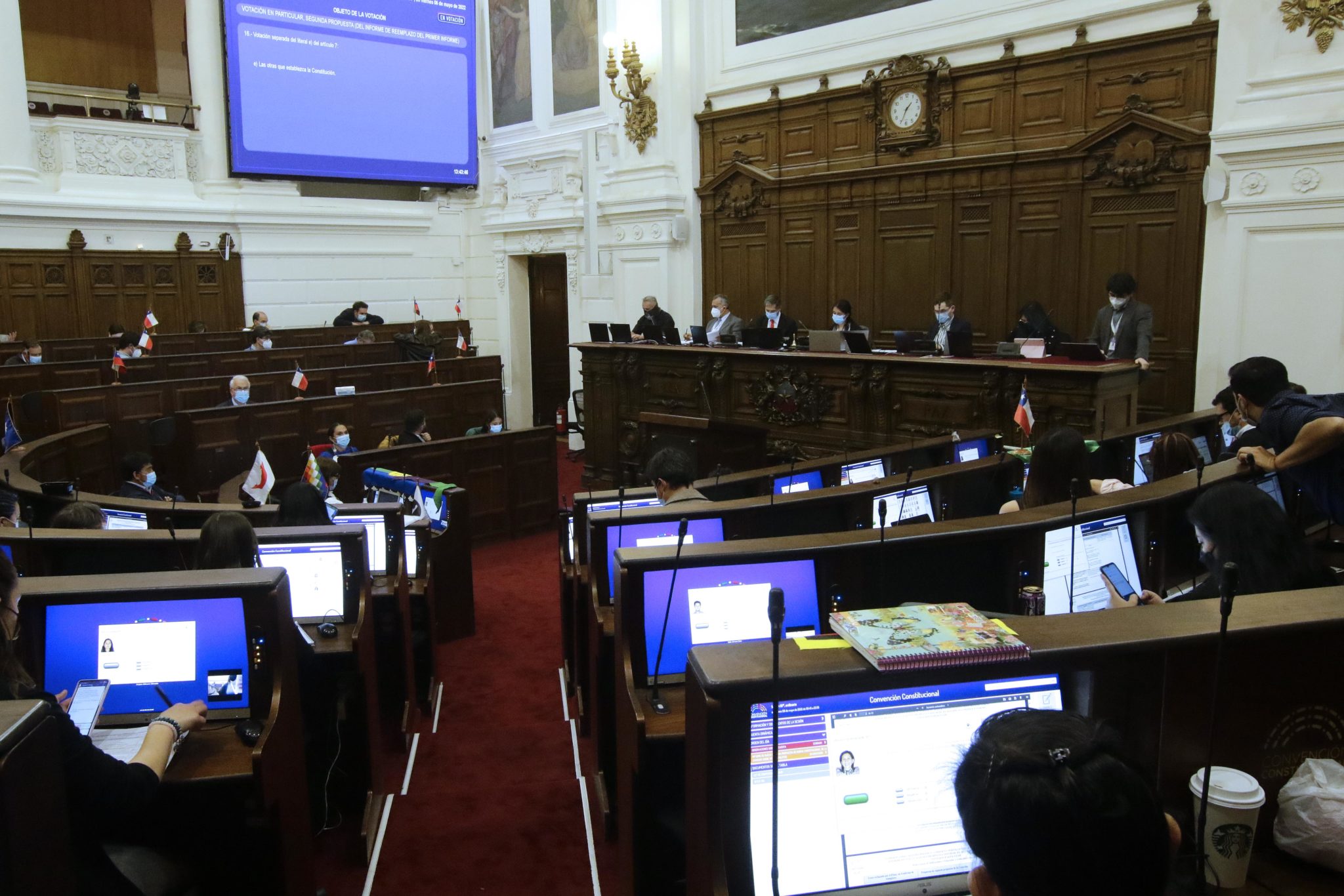 Pleno de la Convención aprobó por amplia mayoría artículos claves de la nueva Cámara de las Regiones