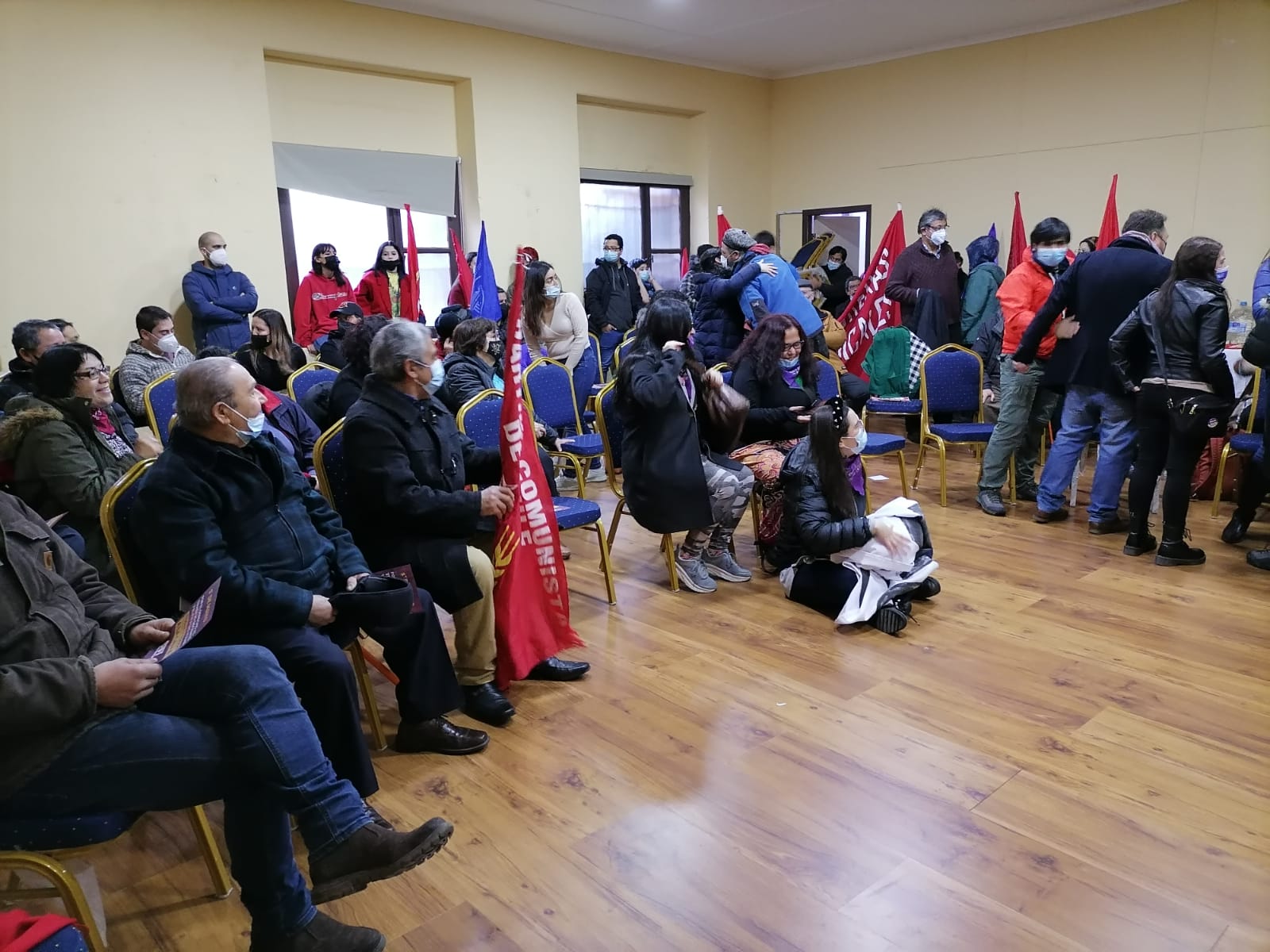 Acto conmemorativo del 1° de mayo realizó la CUT Provincial Magallanes en Punta Arenas