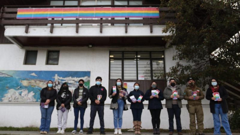 Delegación Presidencial Provincial de Tierra del Fuego realizó acto simbólico en el Día Internacional contra la Homofobia, Transfobia y Bifobia 2022