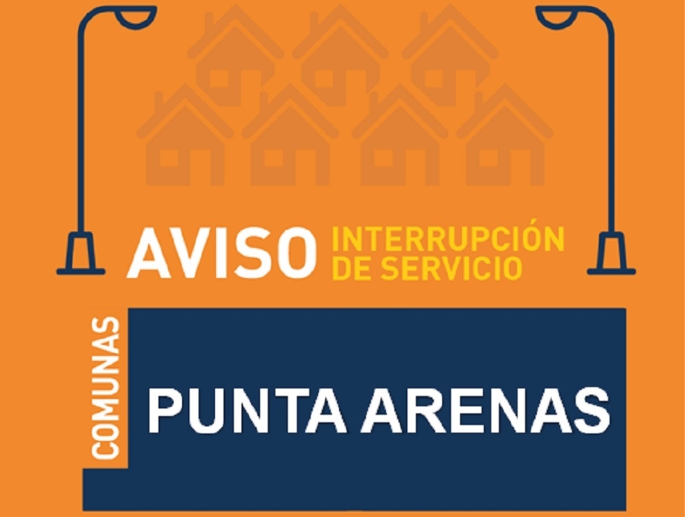 Edelmag informa de corte programado de energía eléctrica para Punta Arenas