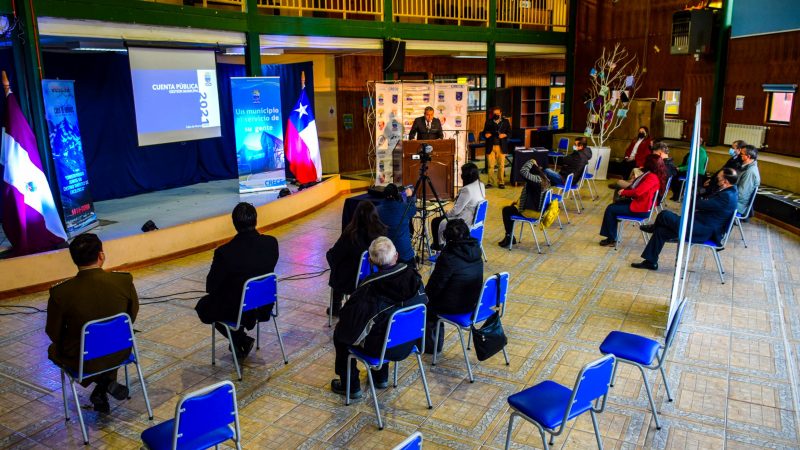 Delegada Muñoz participa en presentación de cuenta pública de Cabo de Hornos