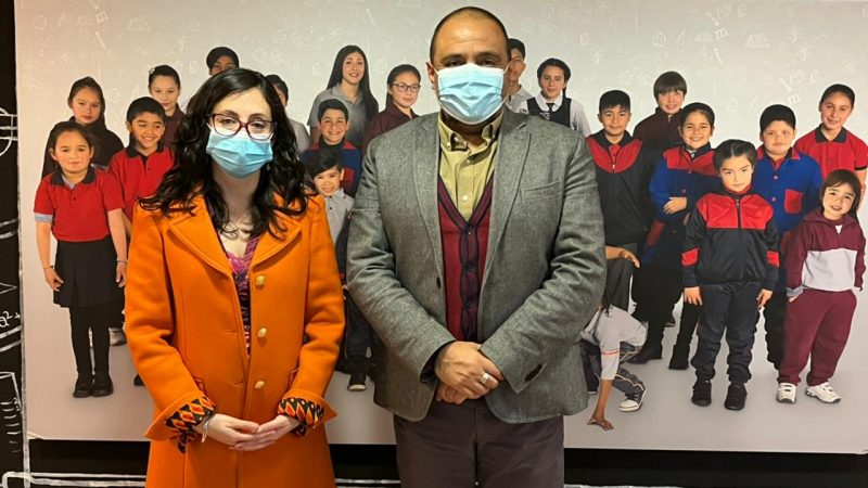 Delegada Presidencial Regional se reúne con Ministro de Educación para tratar tema del SLEP en Magallanes