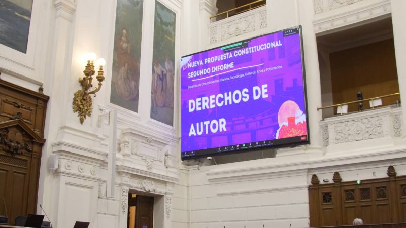 Pleno de la Convención aprobó nuevas normas al borrador constitucional, referidas a derechos de autor y seguridad informática