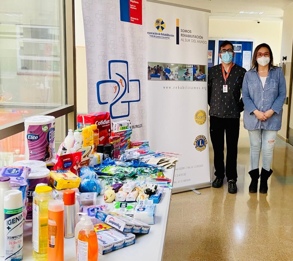 Centro de Rehabilitación y Escuela Especial del Club de Leones Cruz del Sur de Puerto Natales realizan aporte a casos sociales del Hospital natalino