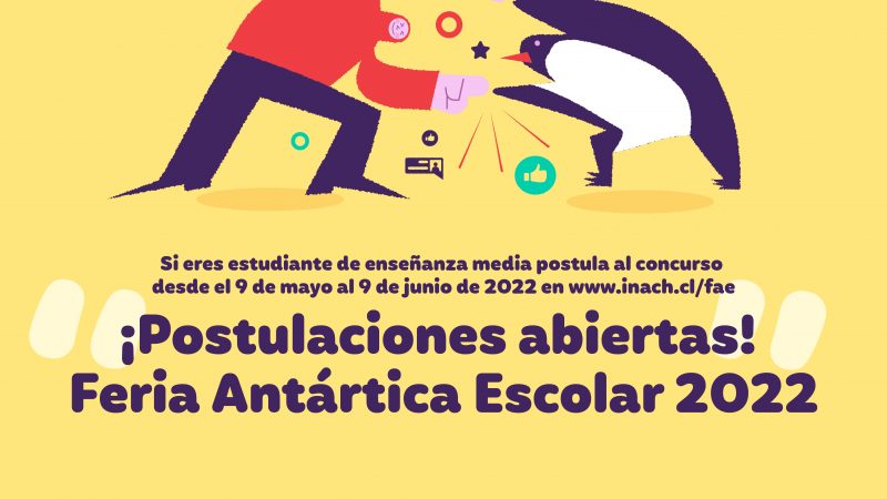 Abren plataforma de postulación para que jóvenes de todo Chile postulen a la Feria Antártica Escolar