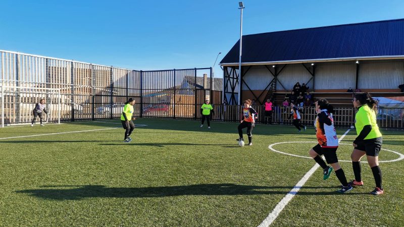 Exitoso Campeonato Intercomunal Futbolito Femenino en San Gregorio