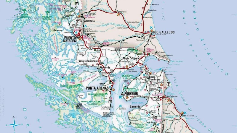 Estado de las rutas y condición meteorológica en Magallanes | Domingo 22 de mayo