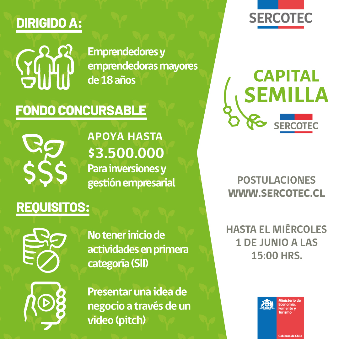 SERCOTEC lanza Capital Semilla por 4 millones para emprendedoras y emprendedores de Magallanes