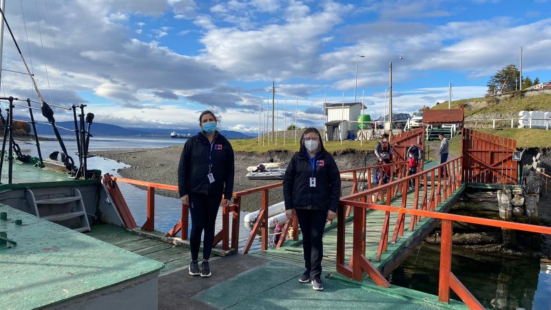 Control sanitario marítimo en Cabo de Hornos | Rige barrera sanitaria en el ingreso al país por vía marítima en canal Beagle