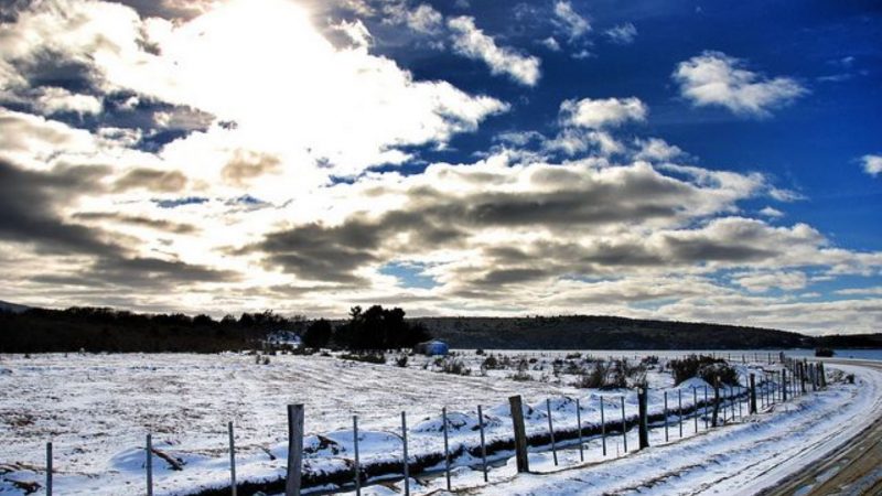 Chubascos de aguanieve y temperaturas entre 5° y 9° C se pronostican este domingo 29 de mayo en Magallanes